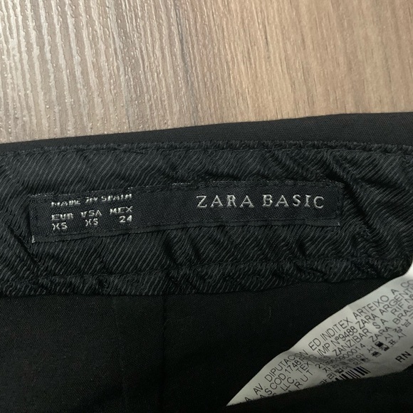 New Zara Asymmetric Envelope Wrap Skort - Picture 8 of 9